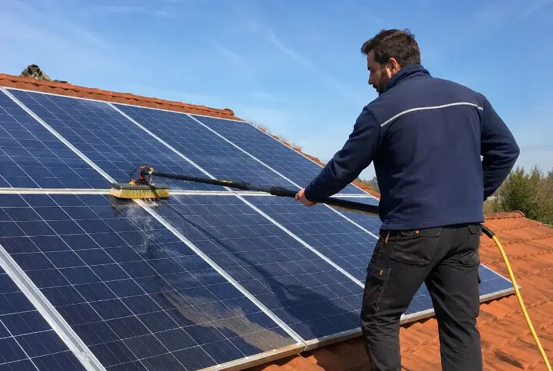 Nettoyage et entretien de panneaux solaires à Sepvret