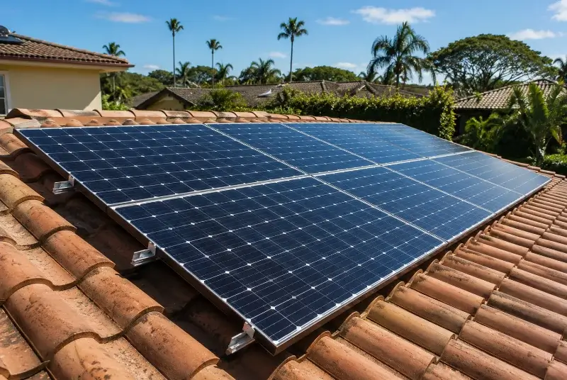 Installation de panneaux solaires à Sepvret